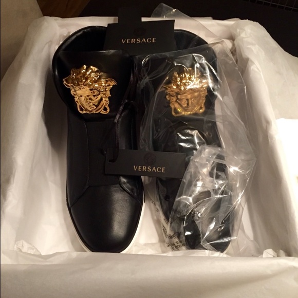 Versace men Medusa high top  ** S O L D ** - Picture 3 of 4